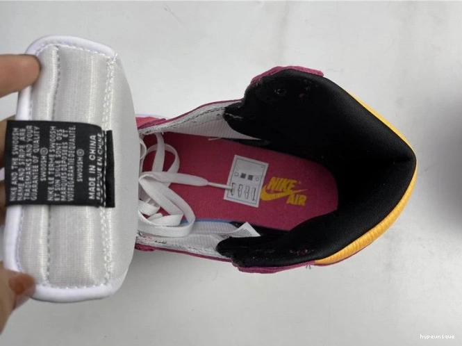 HYPE High 1 Fusion Jordan 555088-603 Red OGLight Air 0714